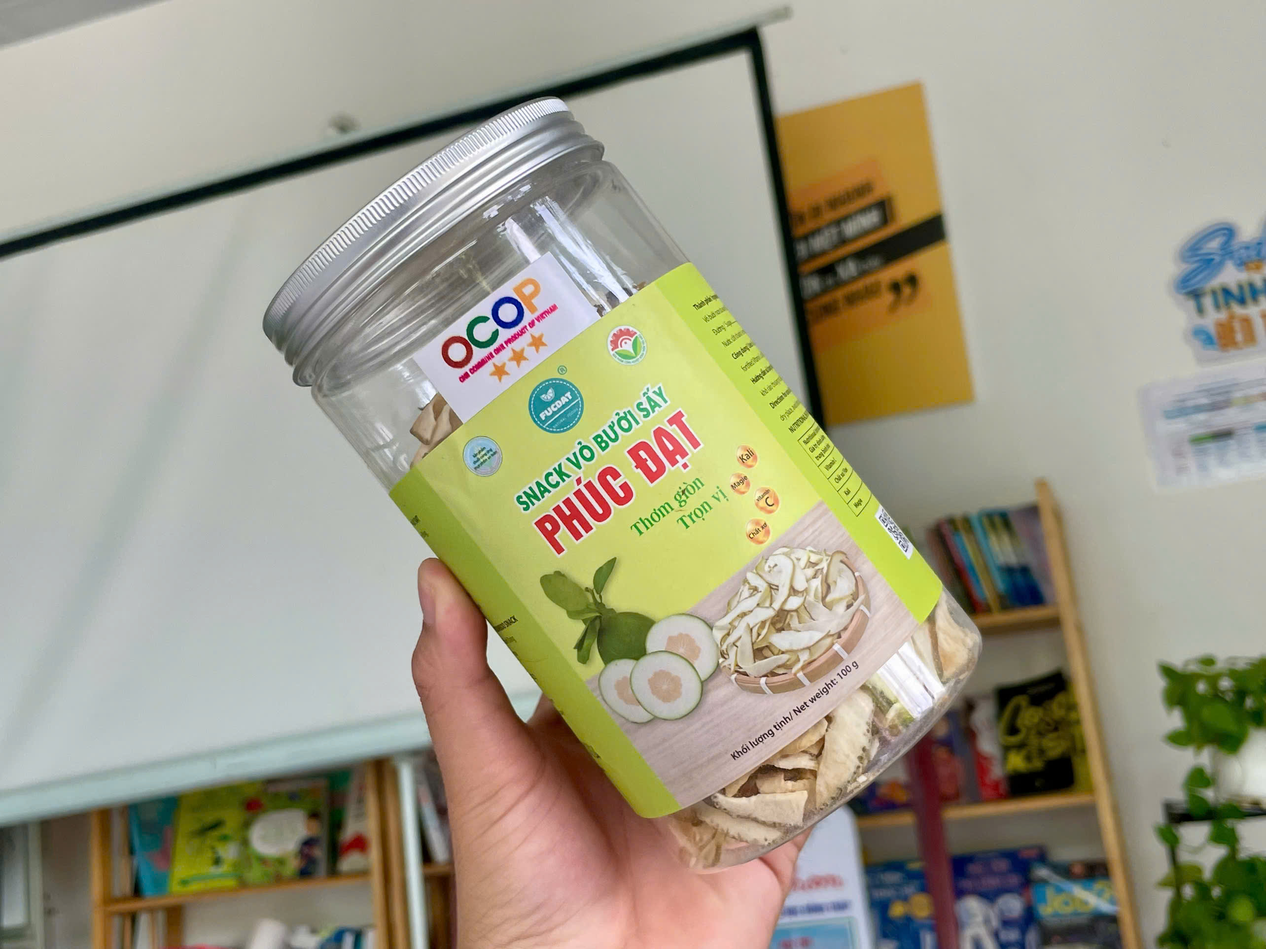 Giới thiệu sản phẩm Snack Vỏ Bưởi Sấy - Phúc Đạt